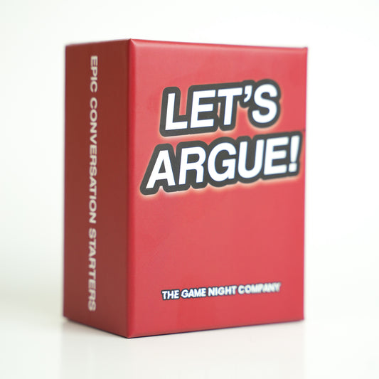 Let's Argue Card Game - Ignite Fun Conversations