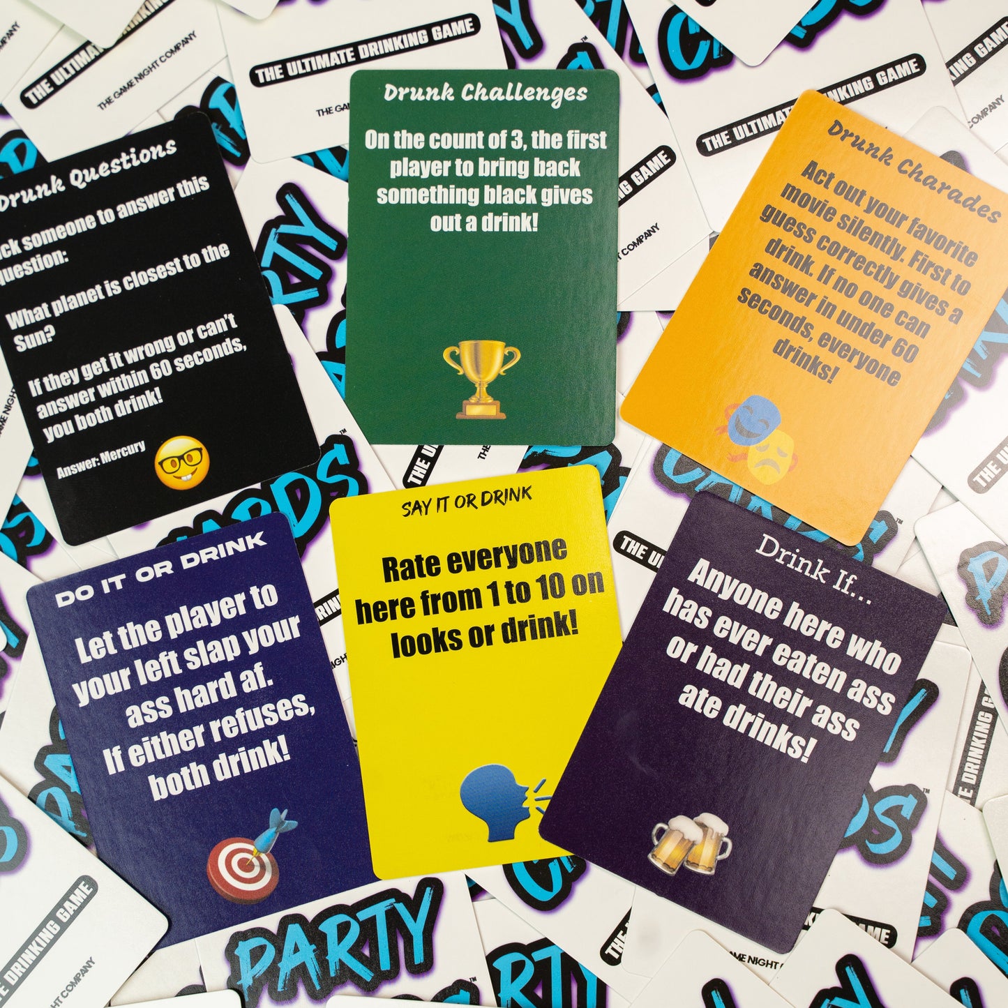 Party Cards: The Ultimate Drinking Card Game